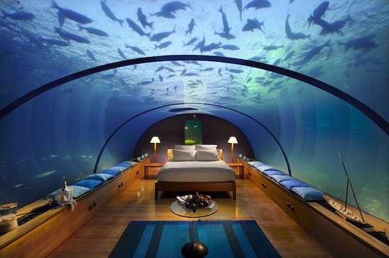 hotel bajo el agua