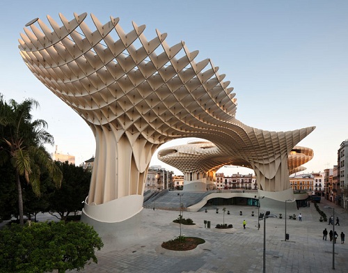 estructura madera grande