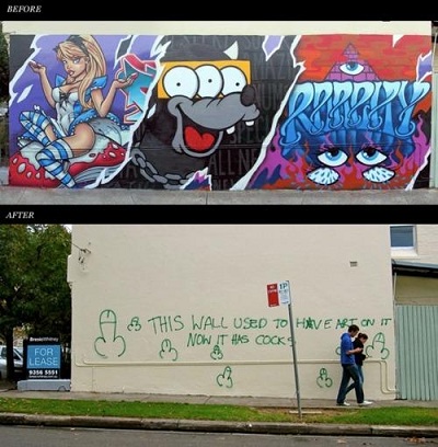 graffiti borrado