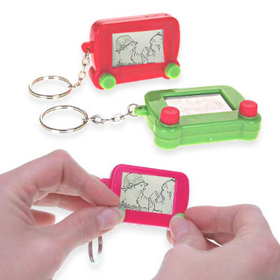 llaveros etch a sketch