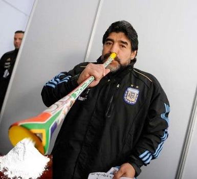 maradona vuvuzela